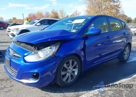 2012 Hyundai Accent Se из США, поврежденный, VIN KMHCU5AE6CU019556